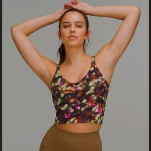 Nwt Lululemon athletica align tank splatter green 8